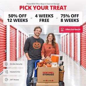 Sentinel Storage - Coquitlam Schoolhouse Promotion