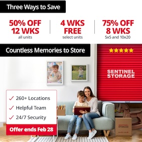 Sentinel Storage - Coquitlam Schoolhouse Promotion